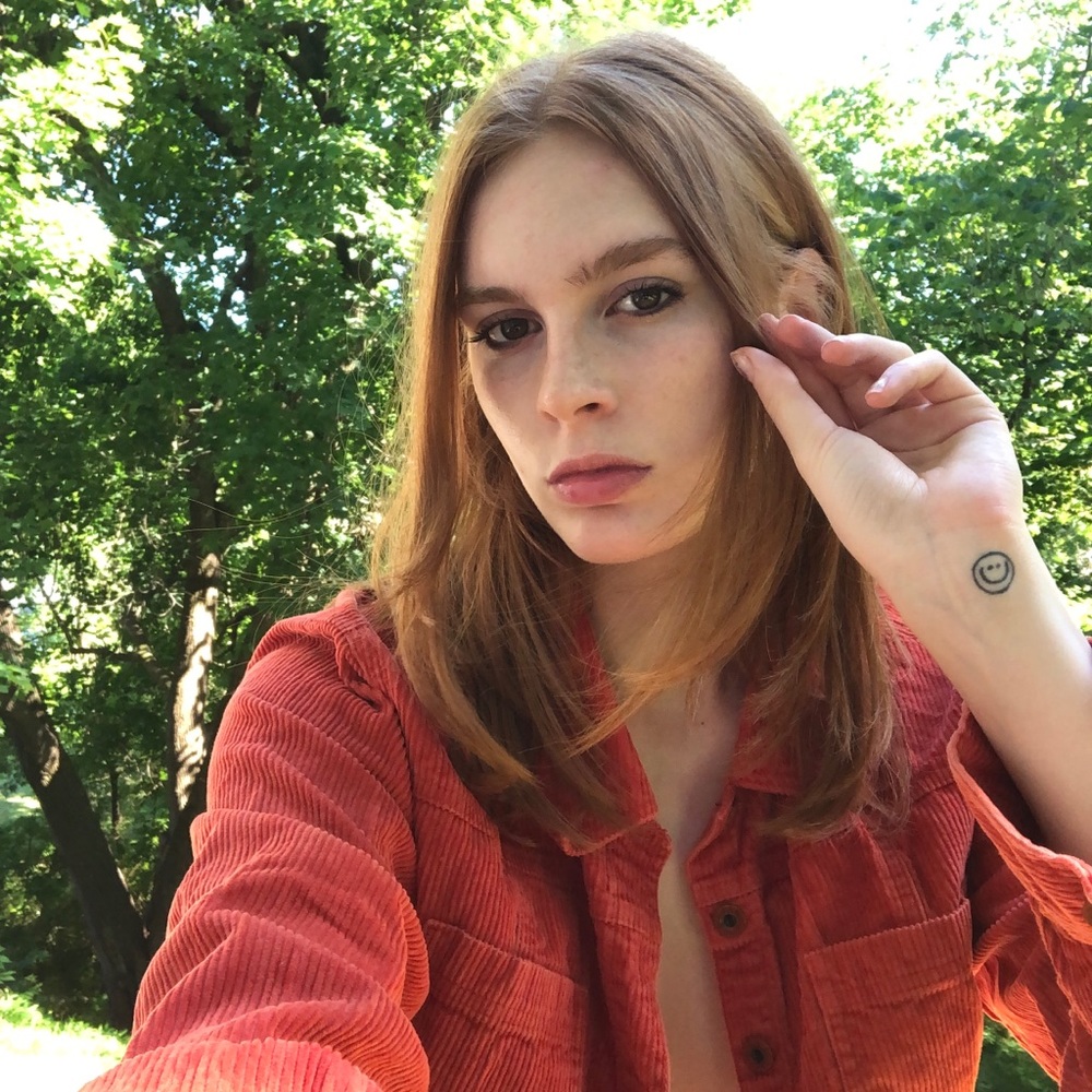 Orange jacket